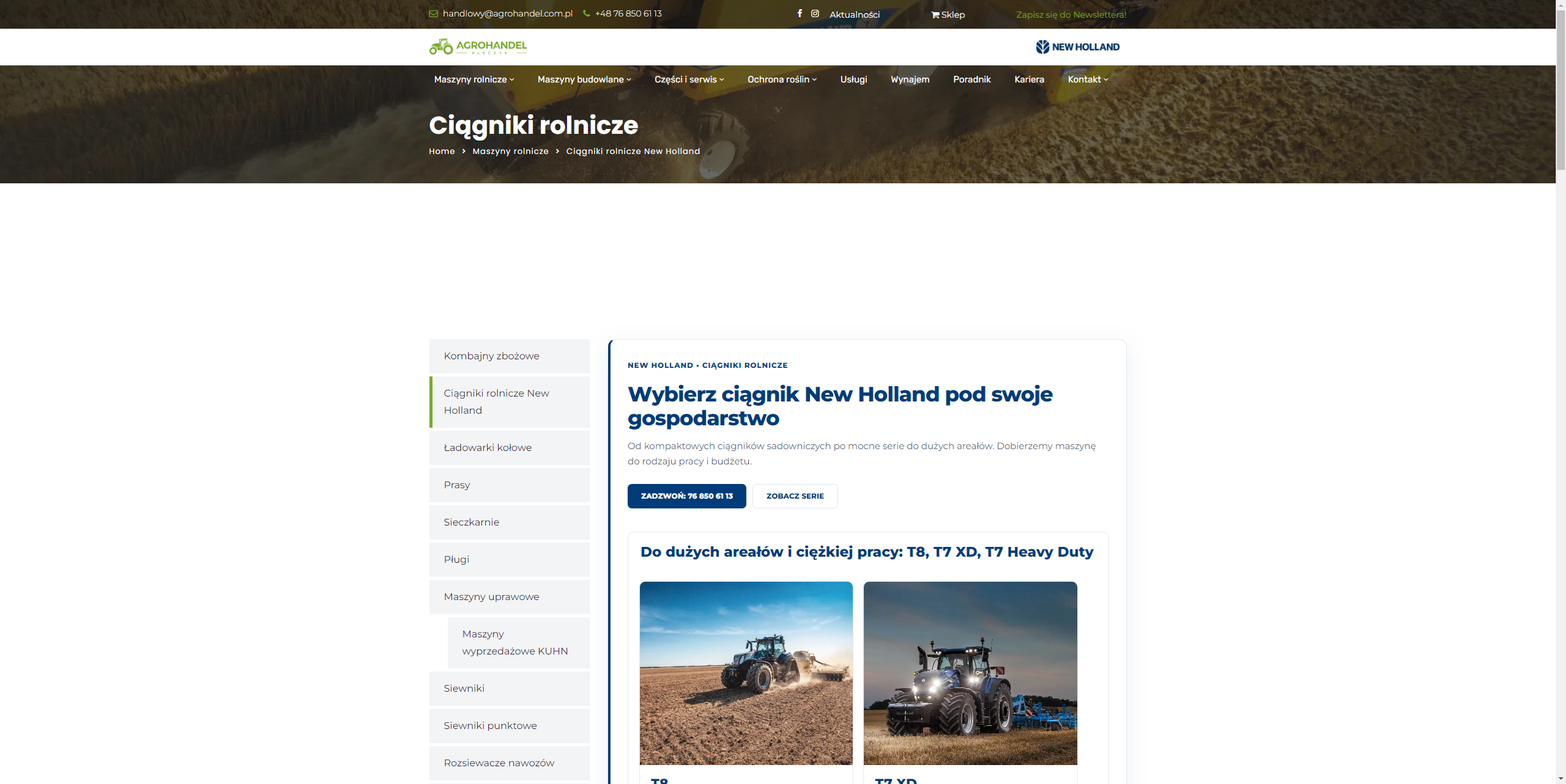 Nowoczesne ciągniki New Holland a rolnictwo precyzyjne - technologie, które wspierają wydajność pracy