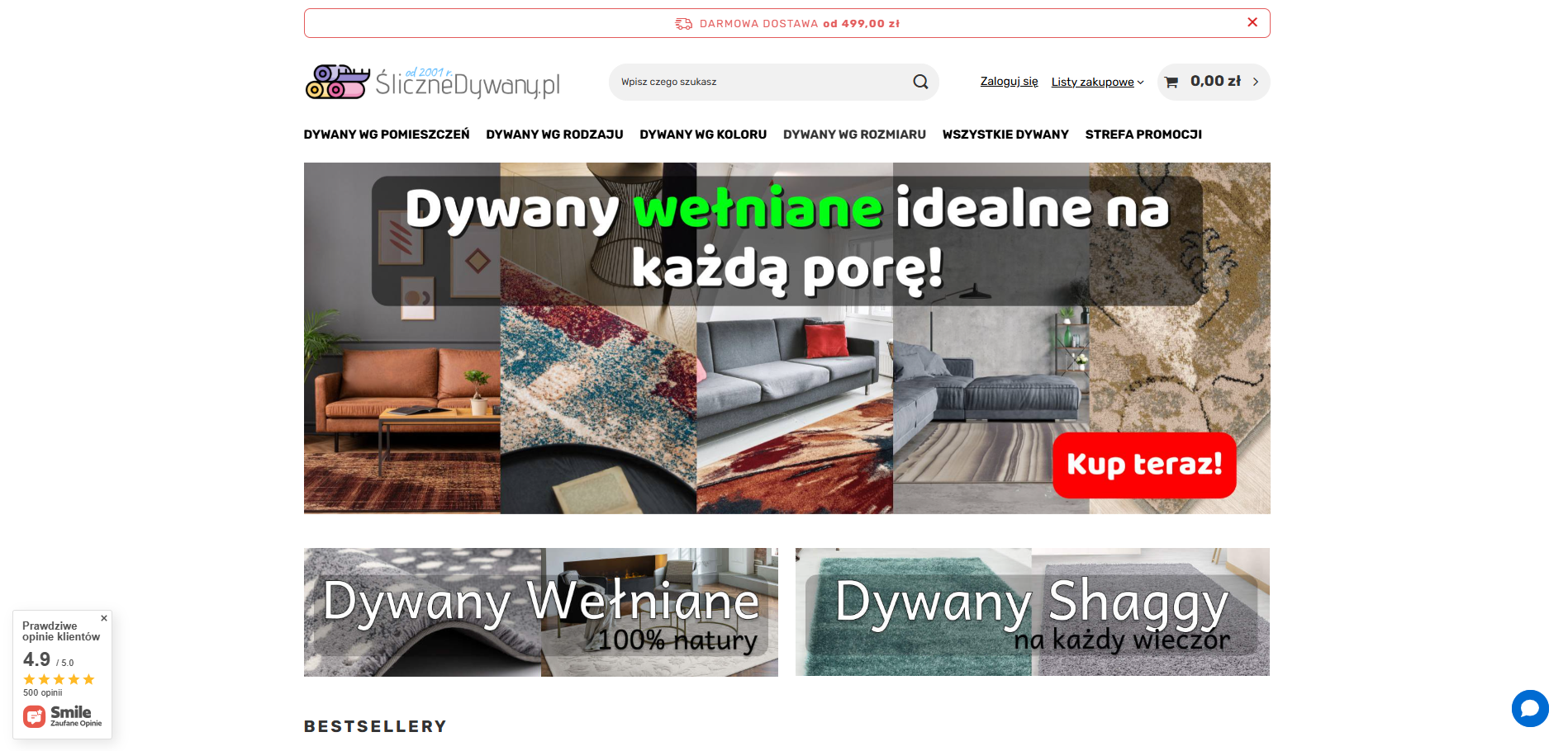 Sklep z dywanami online vs. stacjonarny - gdzie kupić dywan szybciej i wygodniej?