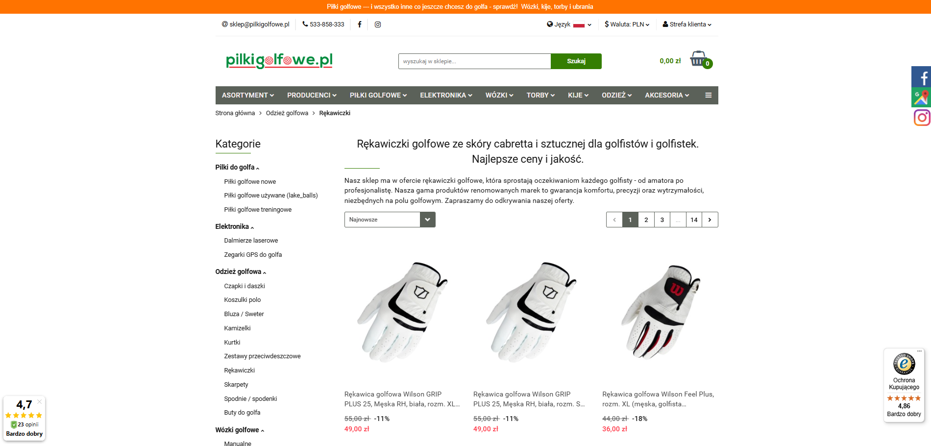 Najczęstsze błędy przy wyborze rękawiczek golfowych - jak ich uniknąć?