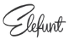 Logo firmy Elefunt - producent odzieży dziecięcej
