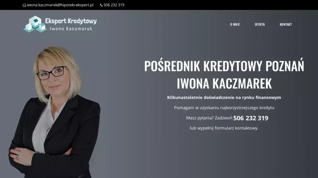 Zrzut ekranu strony
