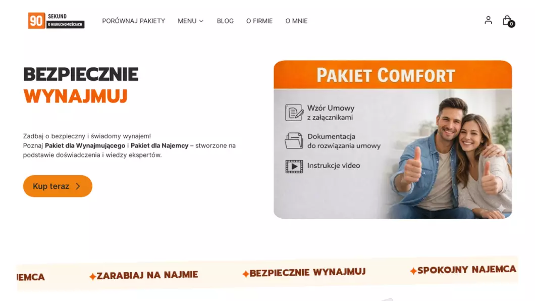 Zrzut ekranu strony