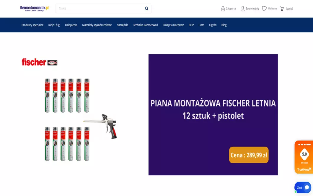 Zrzut ekranu strony