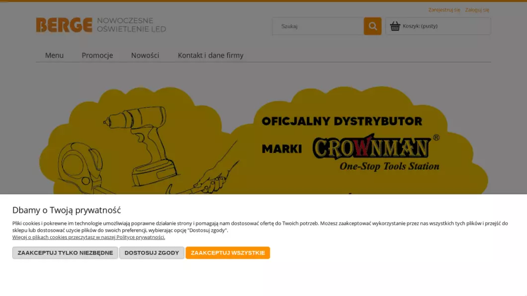 Zrzut ekranu strony